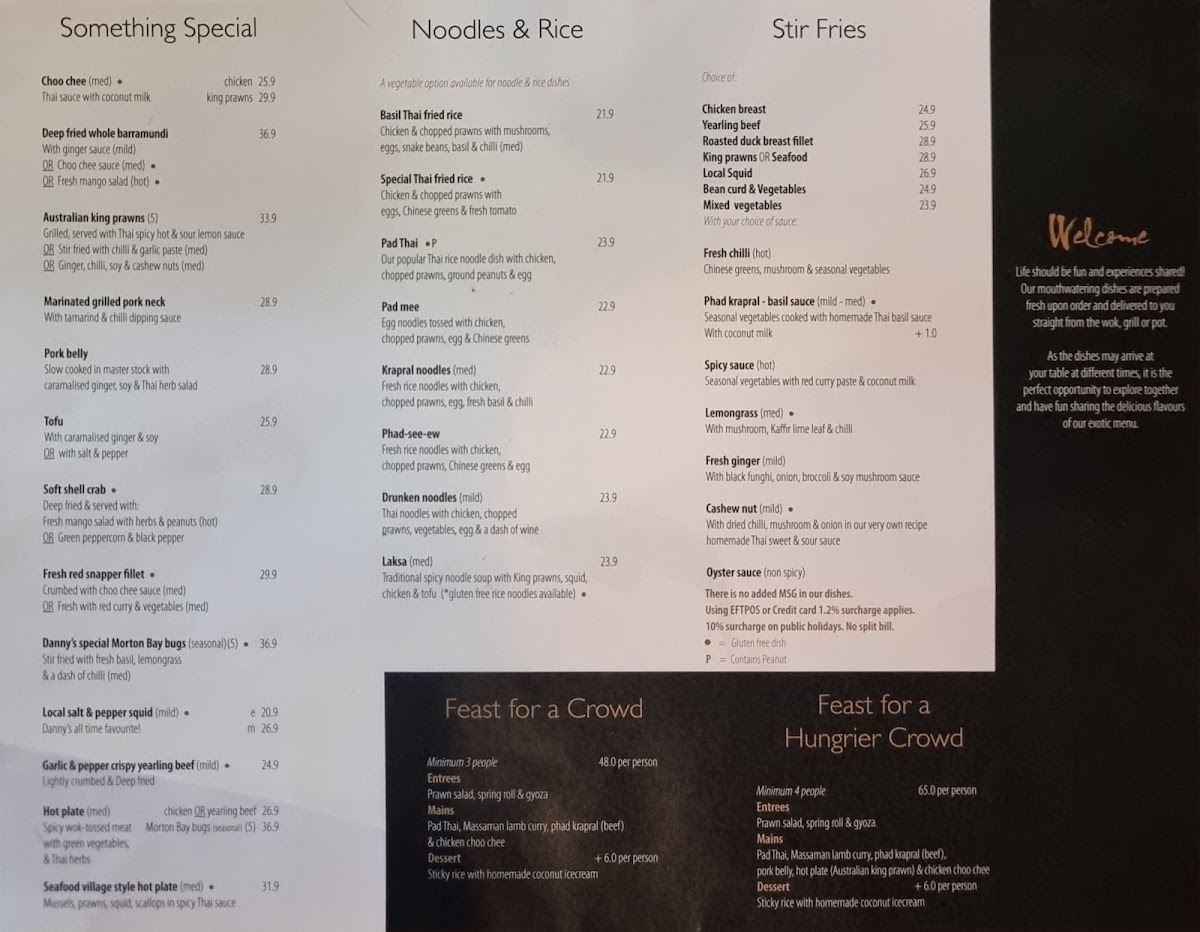 Menu Danny's Thai Bistro-4