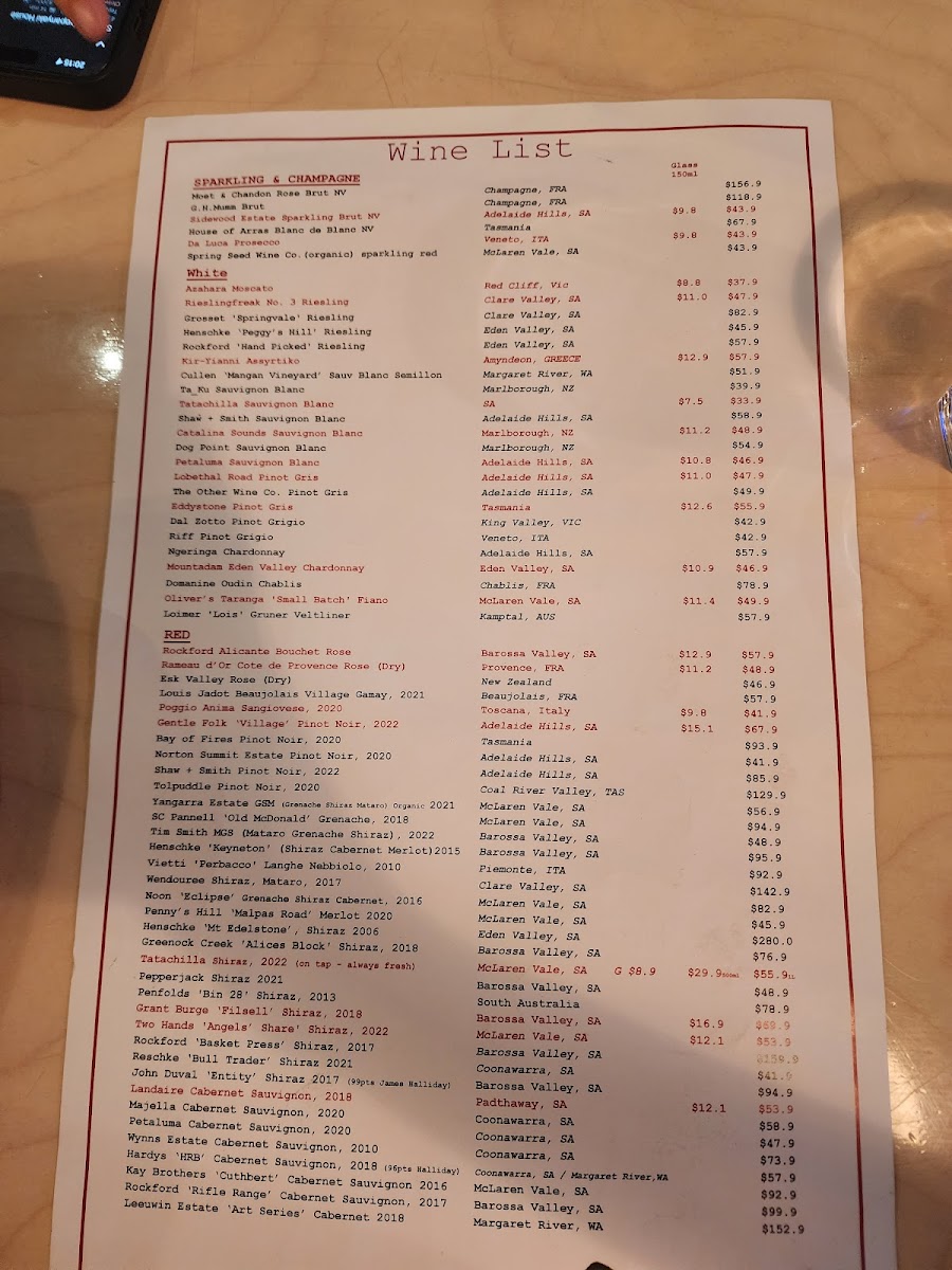Menu Danny's Thai Bistro-5