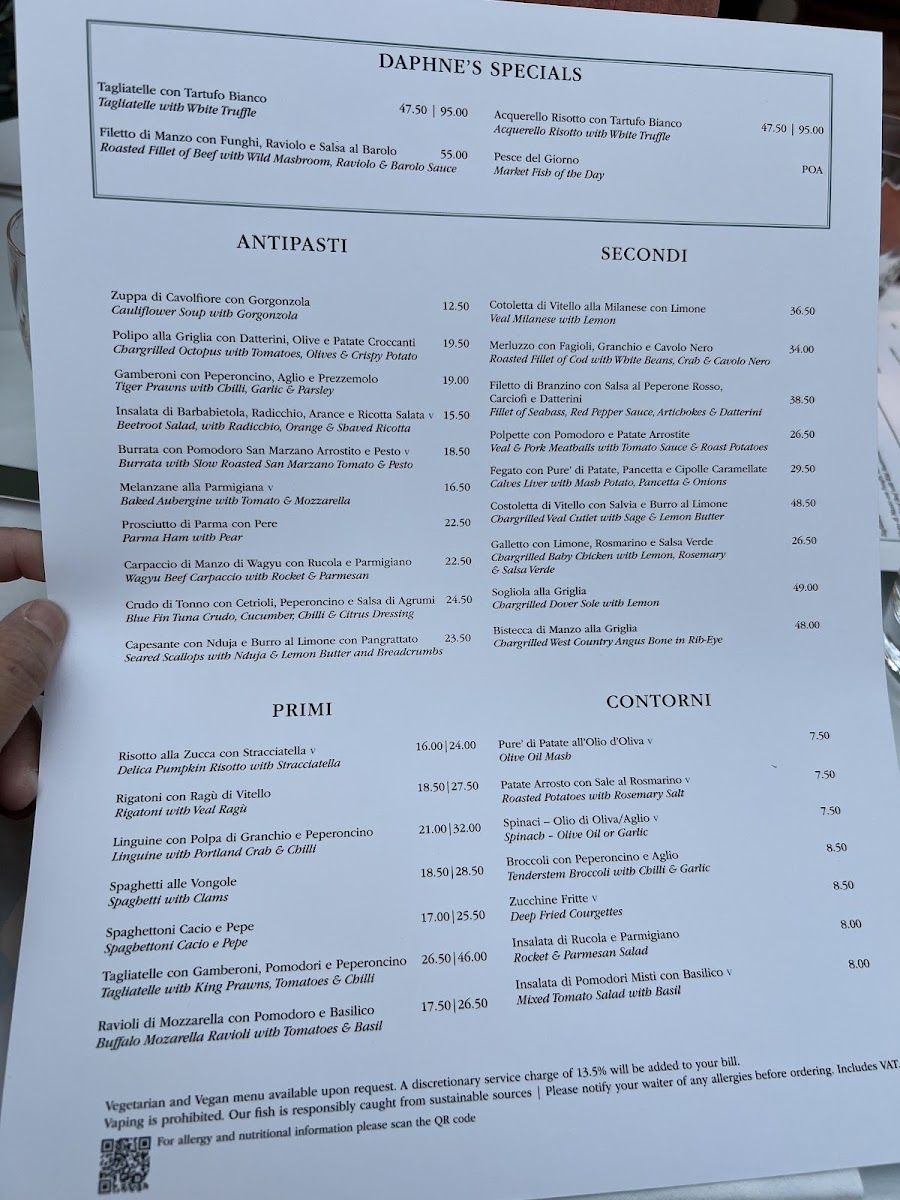 Menu Daphne's-3