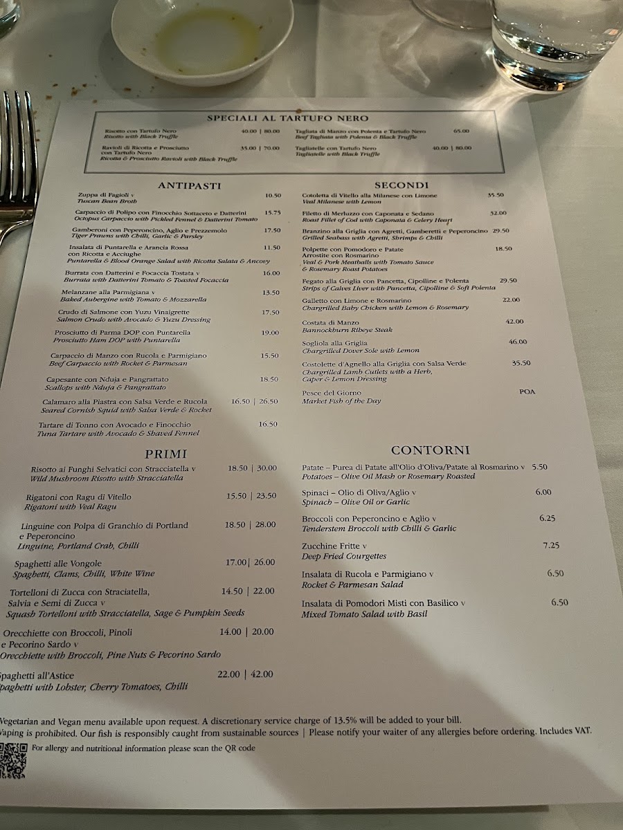 Menu Daphne's-8