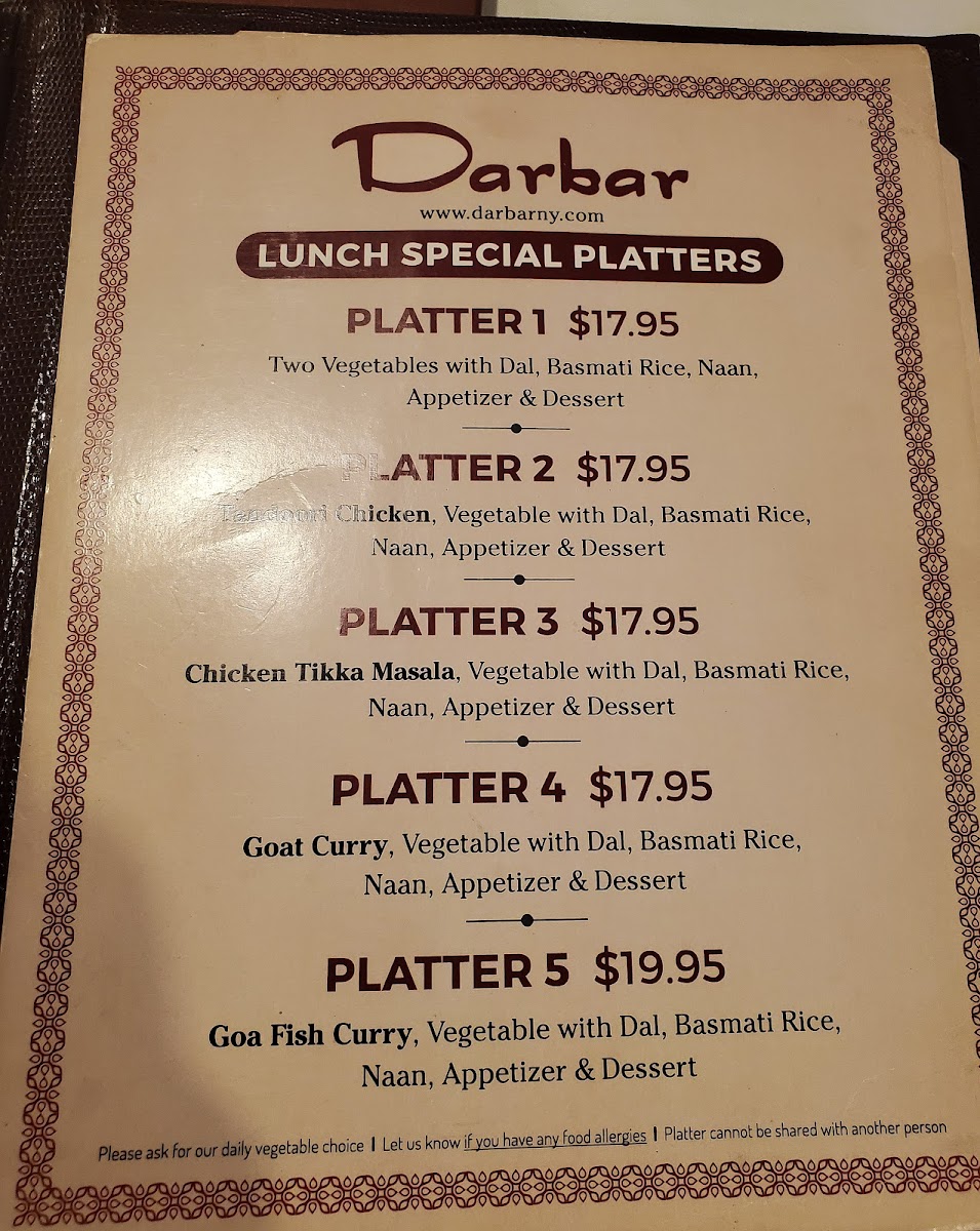 Menu Darbar Grill-5