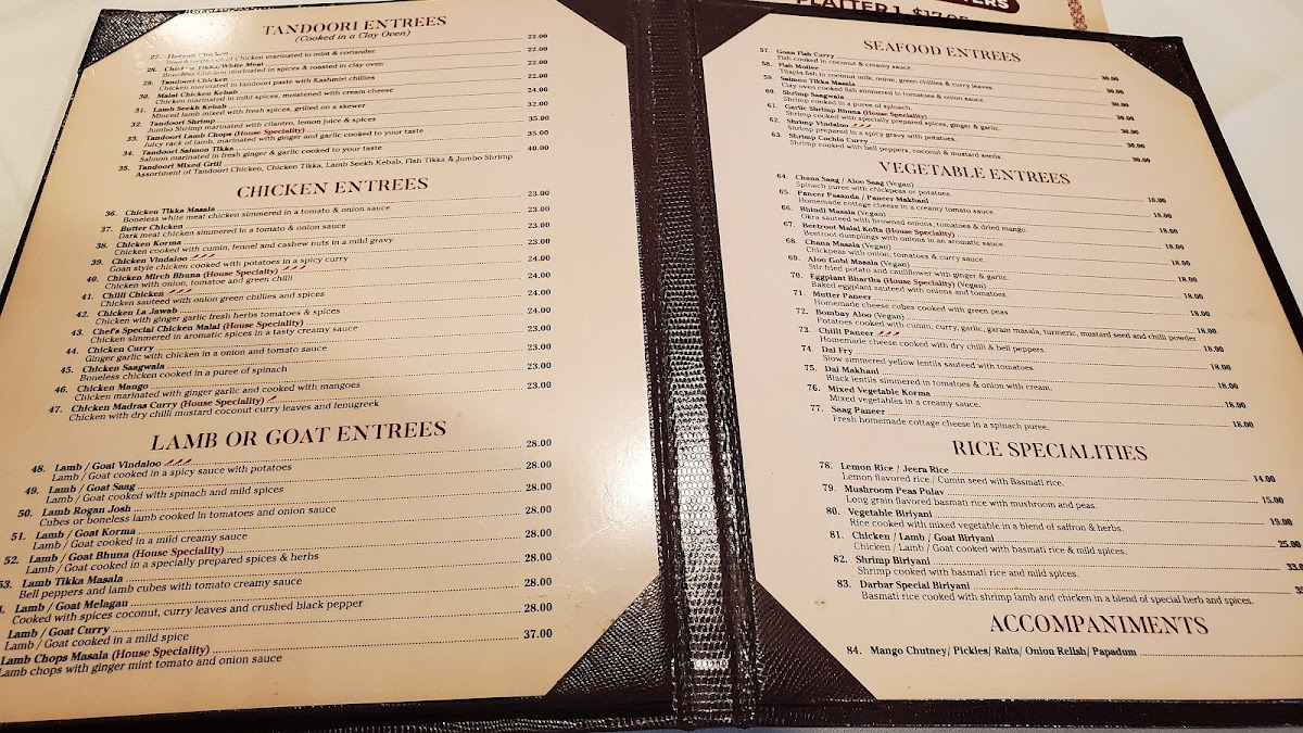 Menu Darbar Grill-8