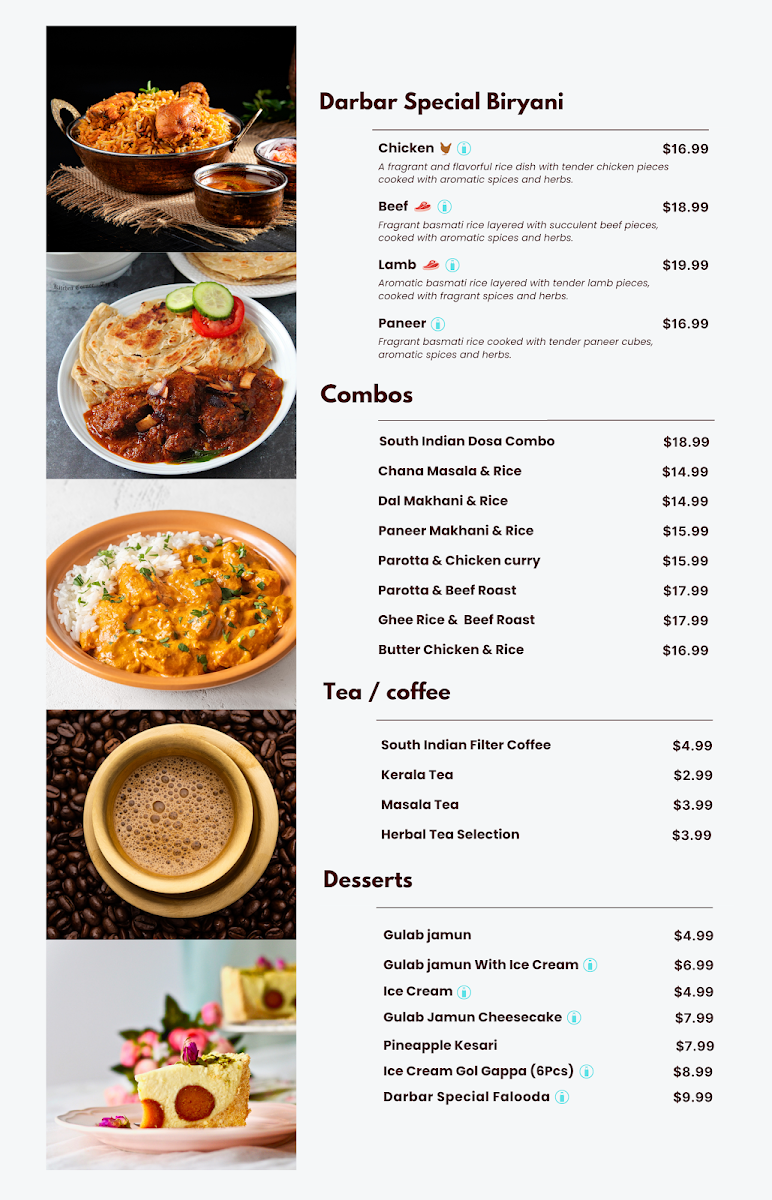 Menu Darbar Restaurant & Bar-6