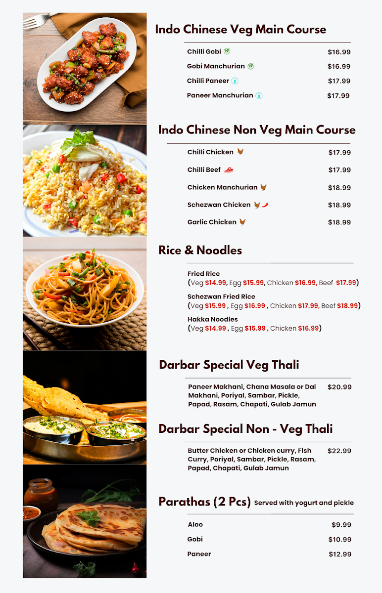 Menu Darbar Restaurant & Bar-8