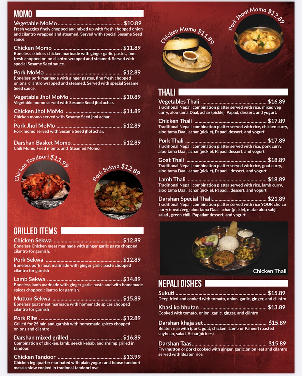 Menu Darshan Restaurant & Bar-1