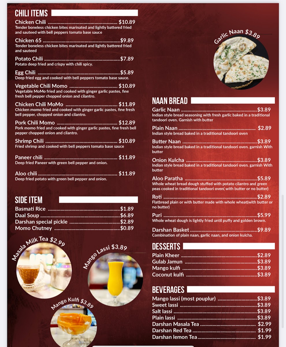Menu Darshan Restaurant & Bar-5