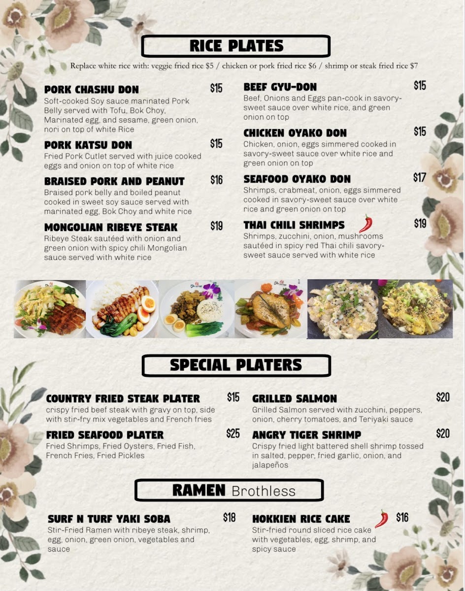 Menu Daruma Ramen Bar & Grill-2