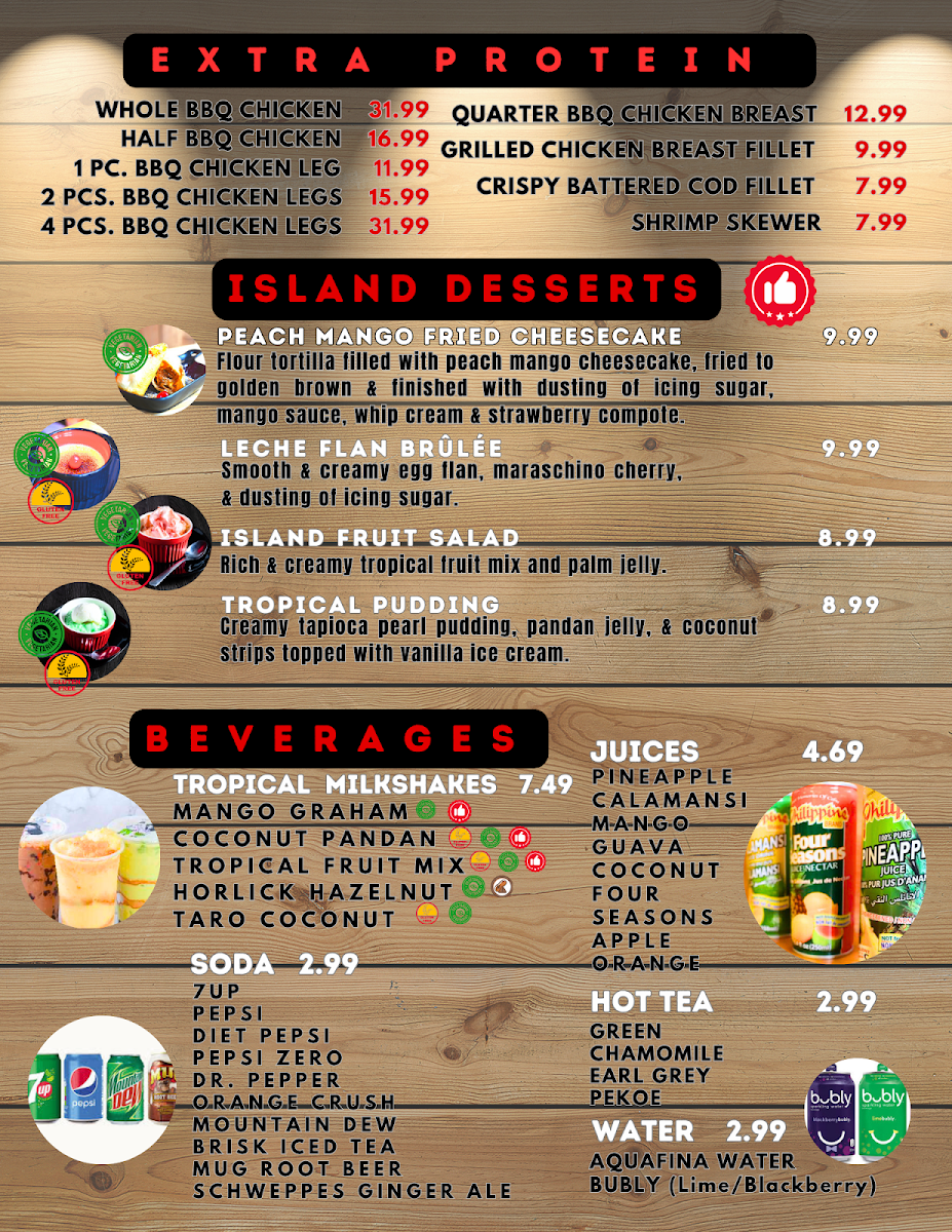 Menu Darwin's Charcoal Bbq Chicken-2