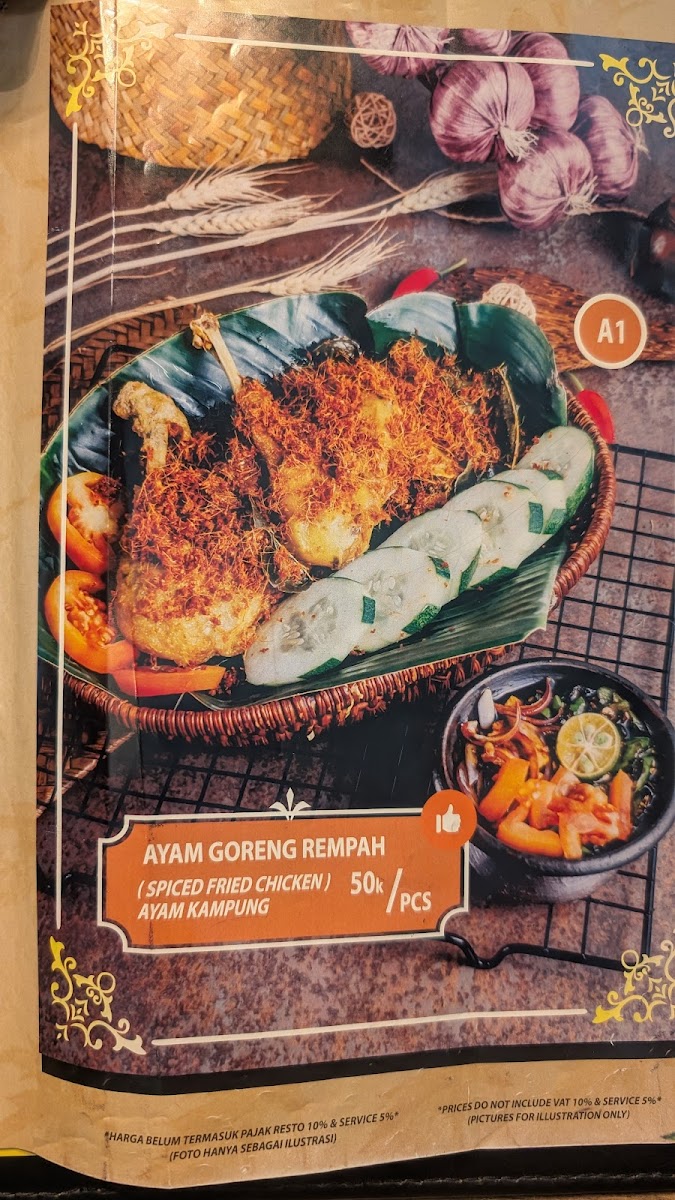 Menu Daun Pisang Resto Grand Batam Mall-3