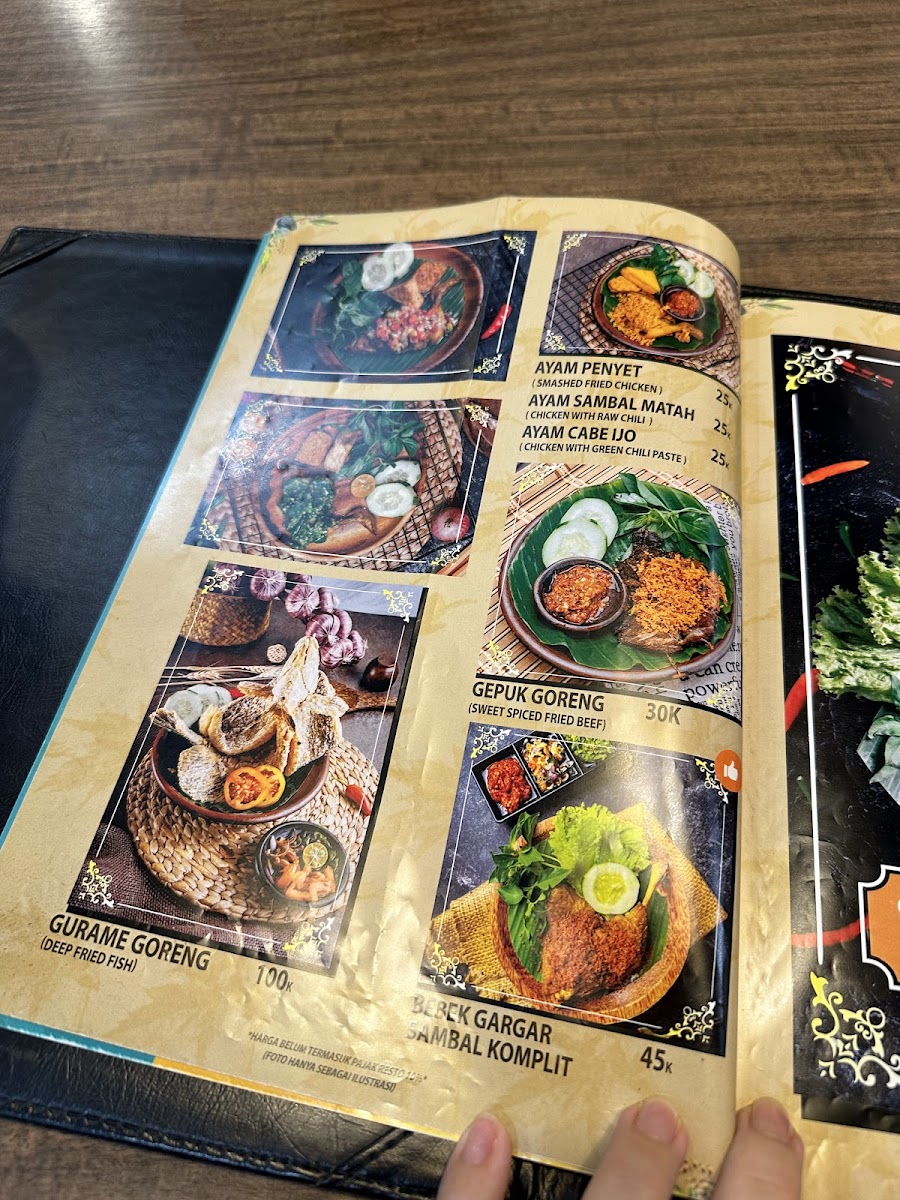 Menu Daun Pisang Resto Grand Batam Mall-4