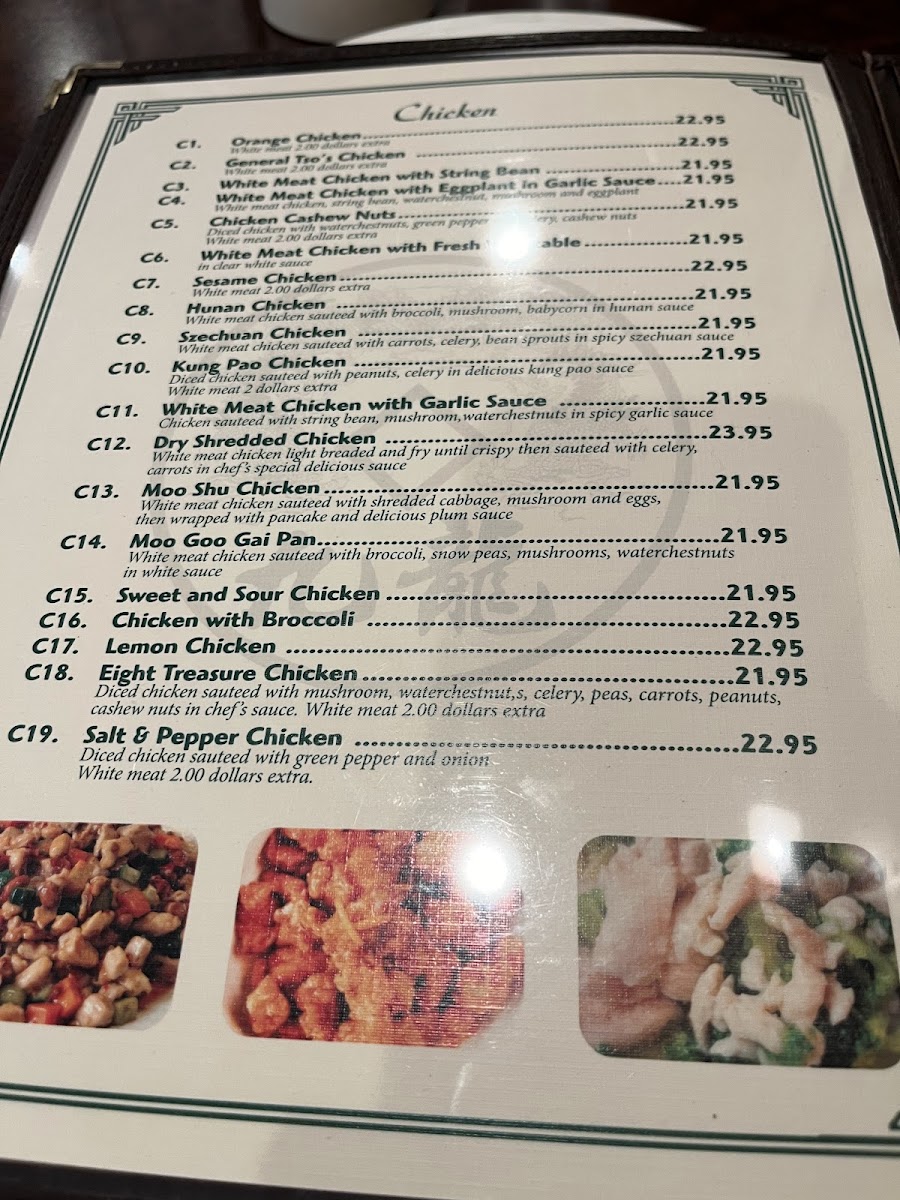 Menu David Chu's China Bistro-5