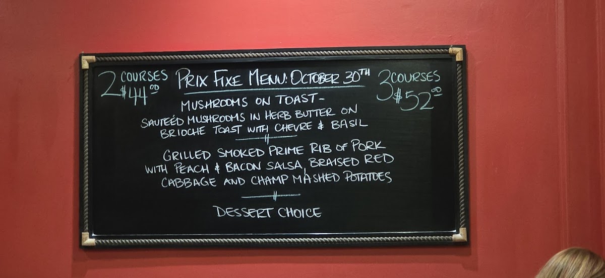 Menu David's Bistro-10