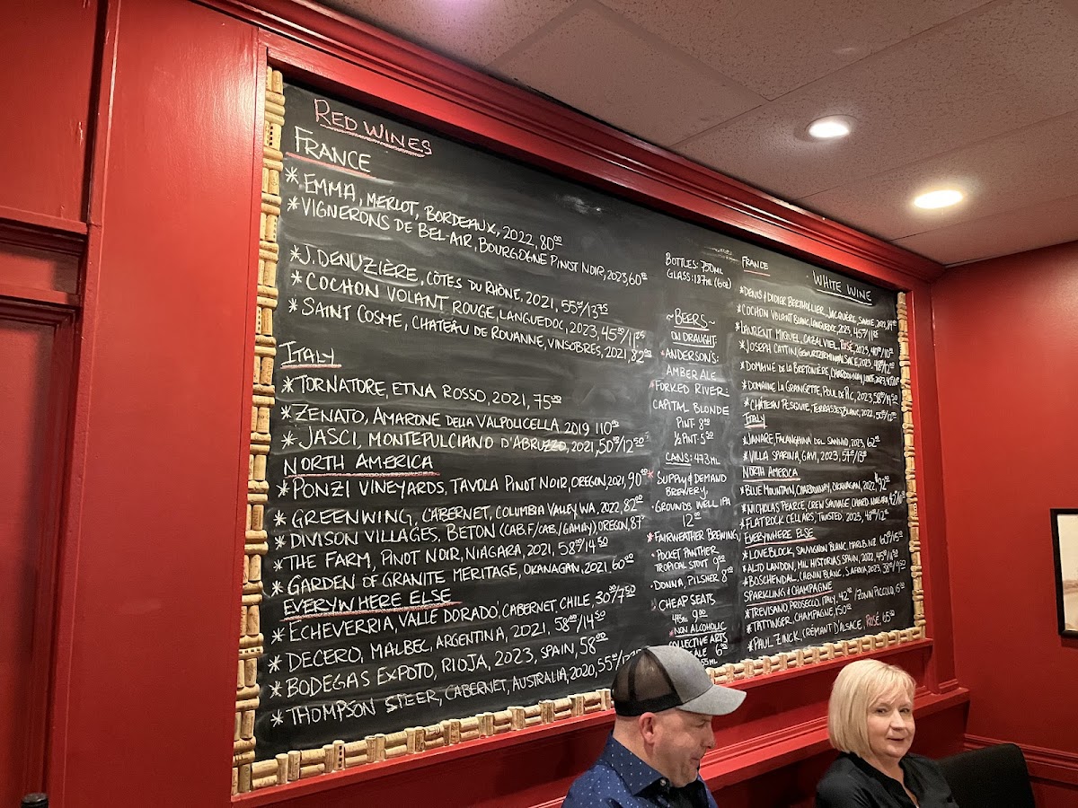 Menu David's Bistro-7