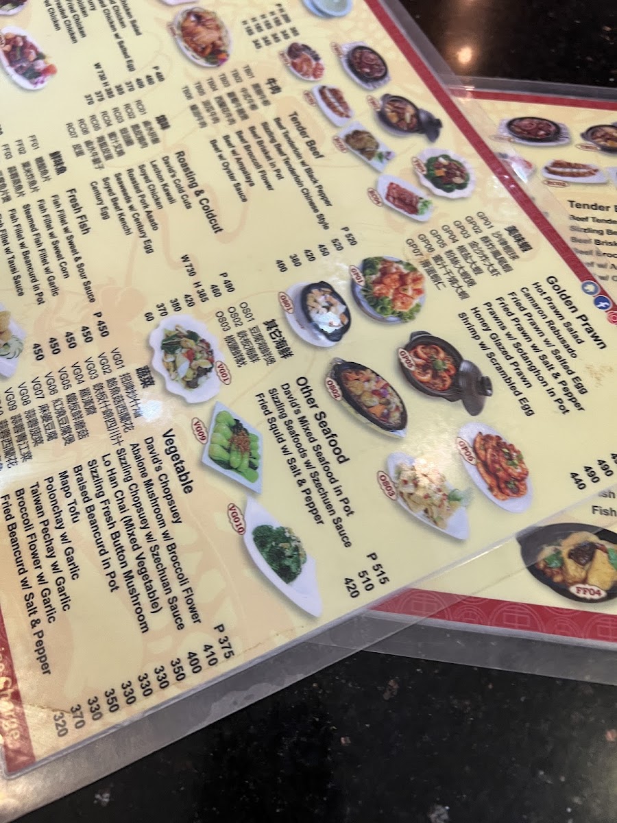 Menu Davids Tea House - Restaurant (Sm Pampanga)-4