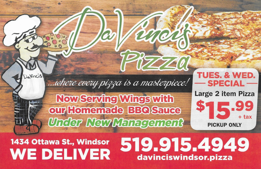 Menu Davinci's Pizza-7