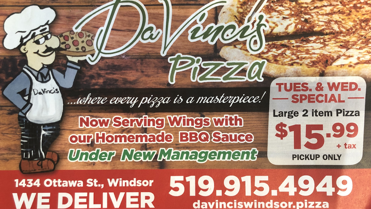 Menu Davinci's Pizza-8