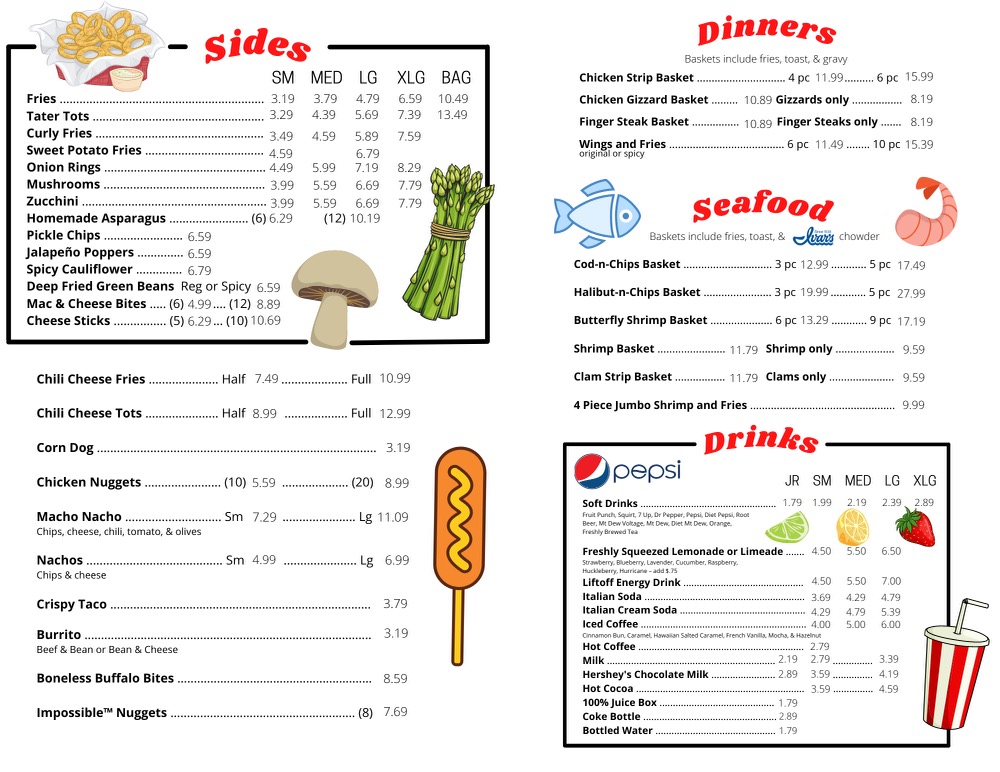 Menu Davy's Burger Ranch-2