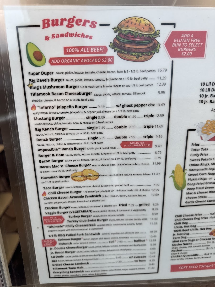 Menu Davy's Burger Ranch-7