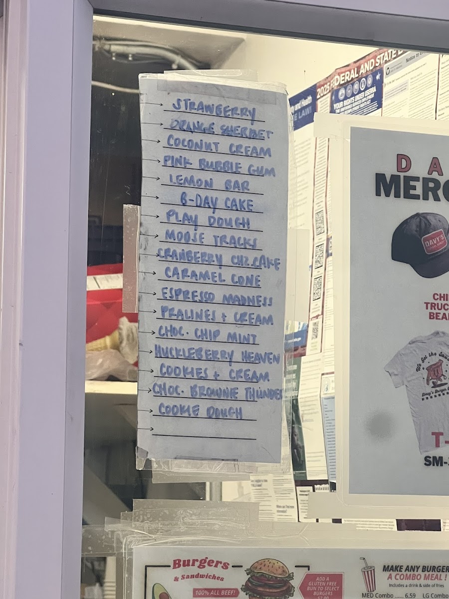 Menu Davy's Burger Ranch-9