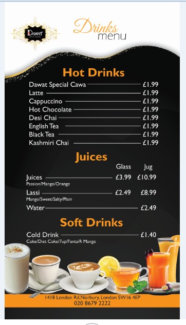 Menu Dawat Restaurant Norbury-4