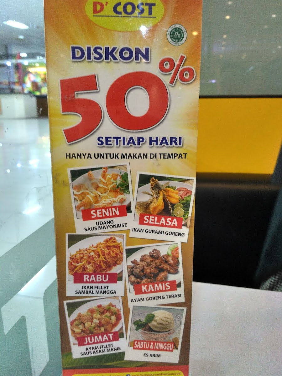 Menu D'cost Seafood Padang-10