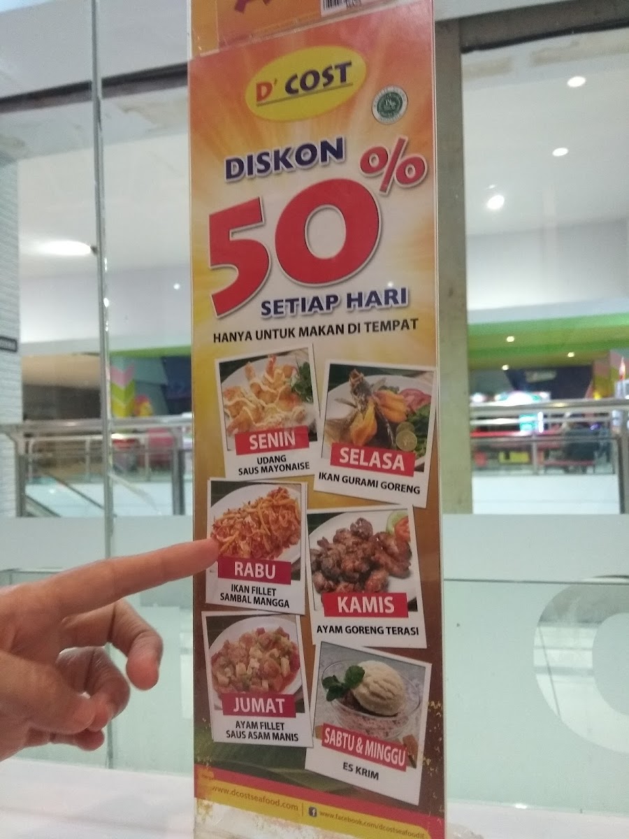 Menu D'cost Seafood Padang-9