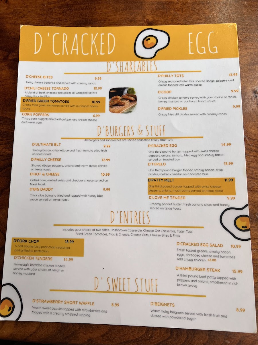 Menu D'cracked Egg-2