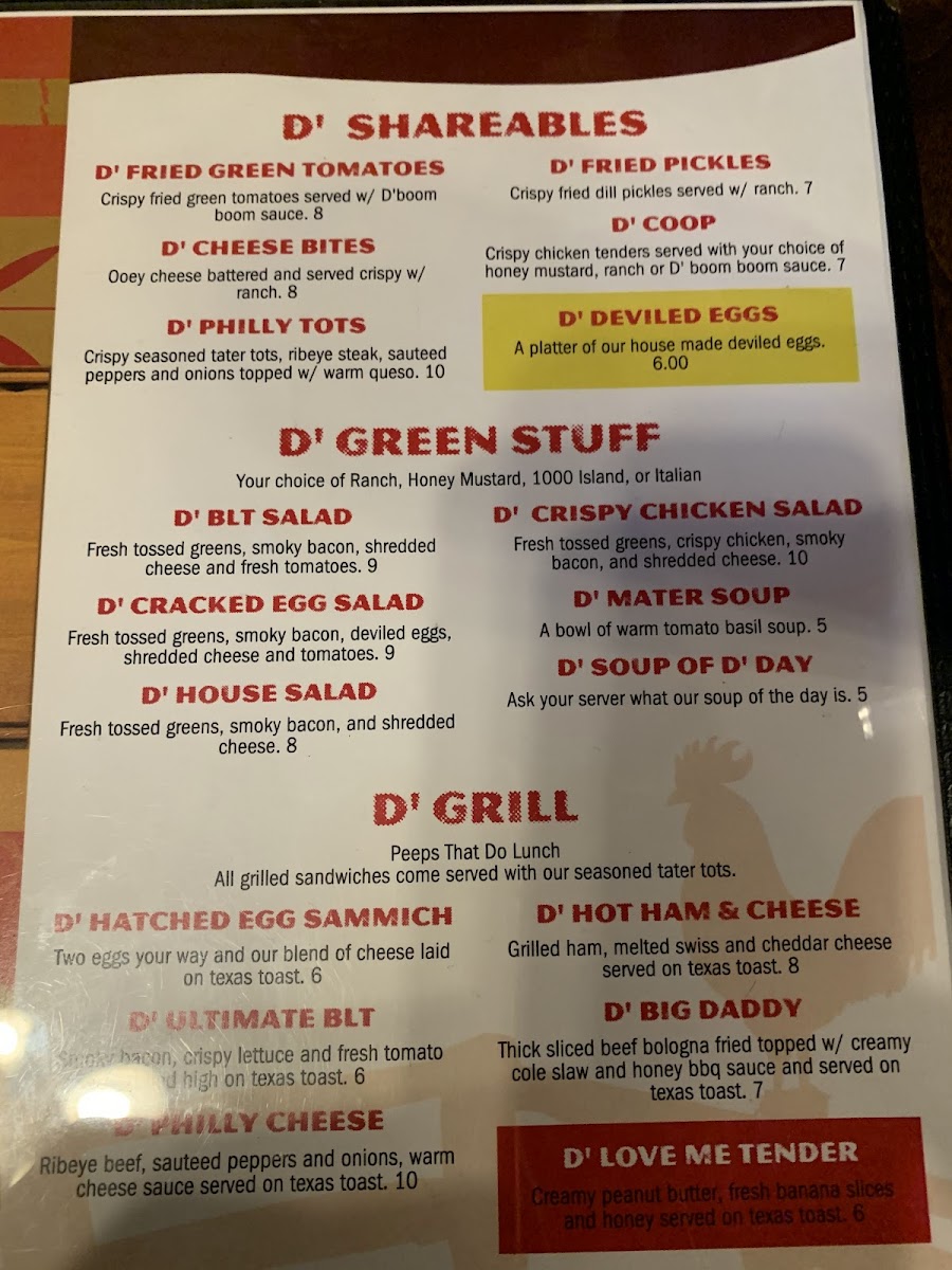 Menu D'cracked Egg-5