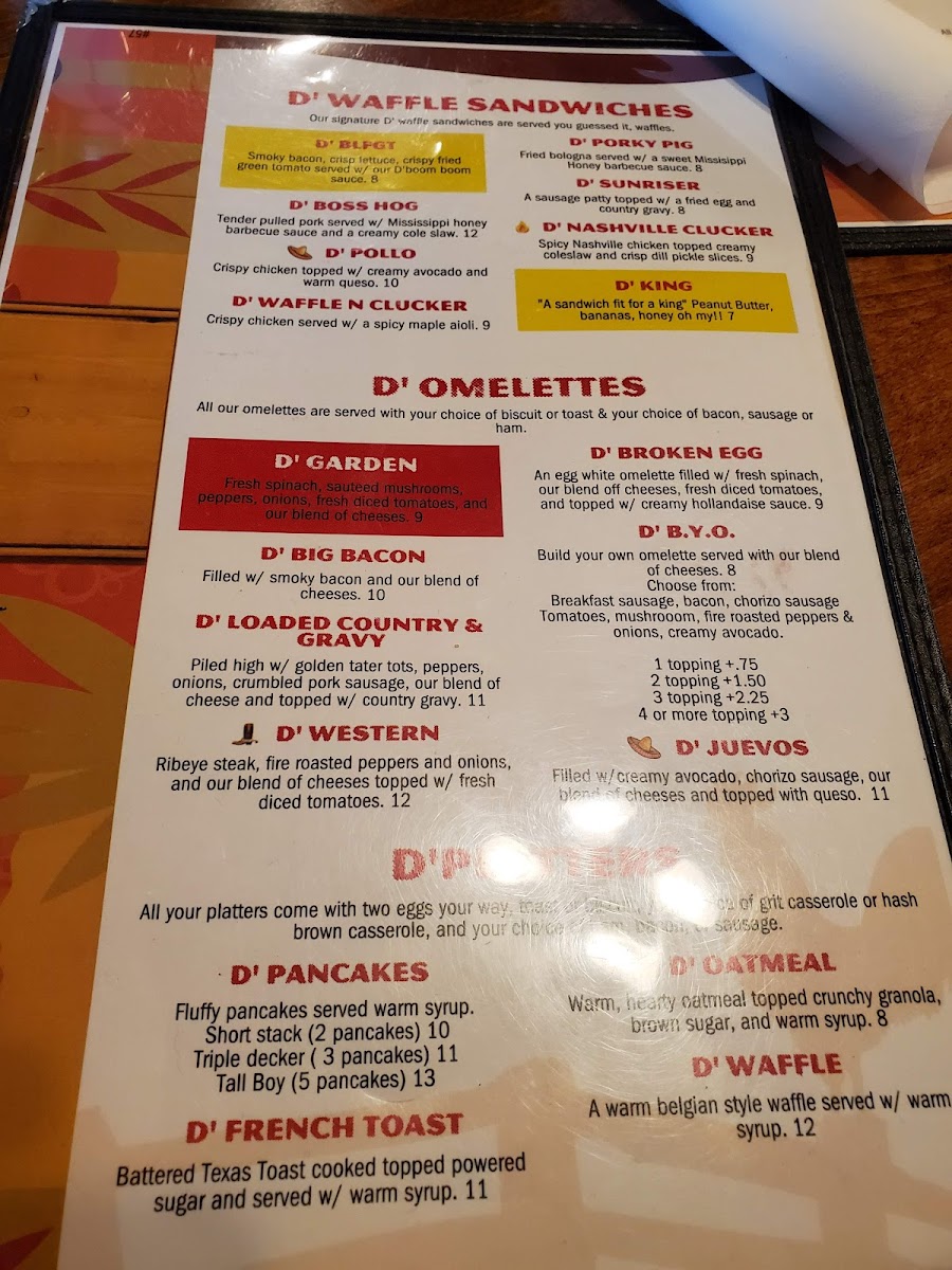 Menu D'cracked Egg-9