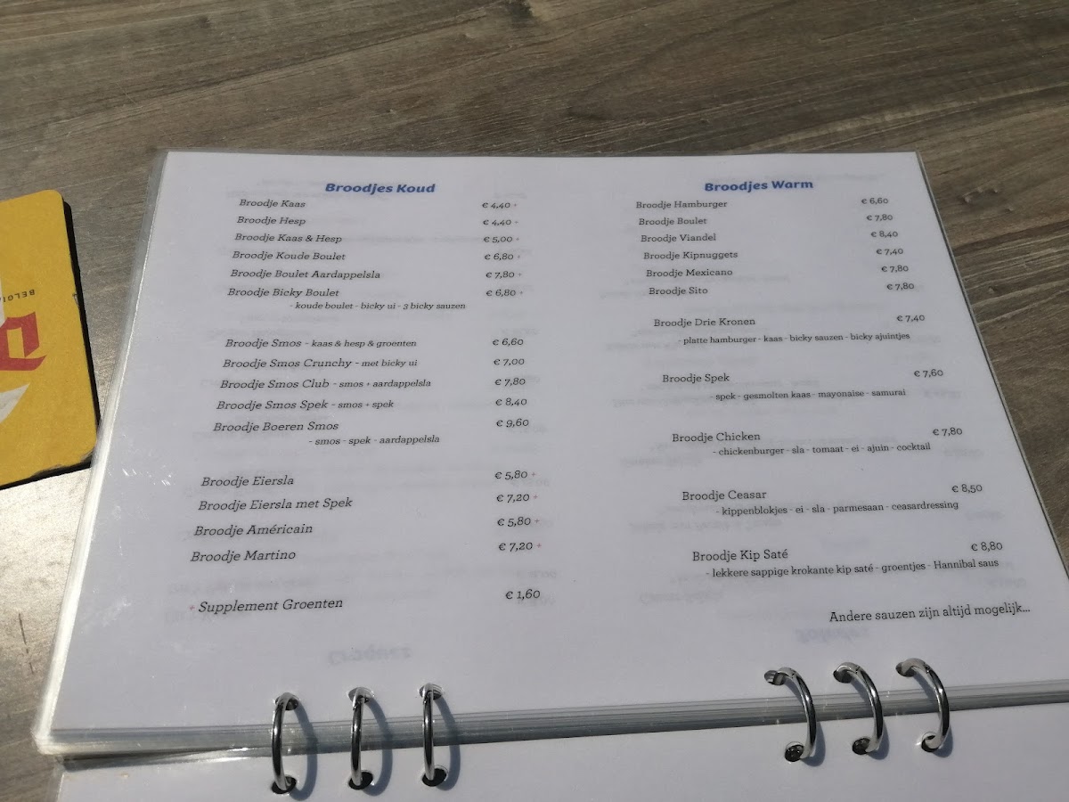 Menu De 3 Kronen-7
