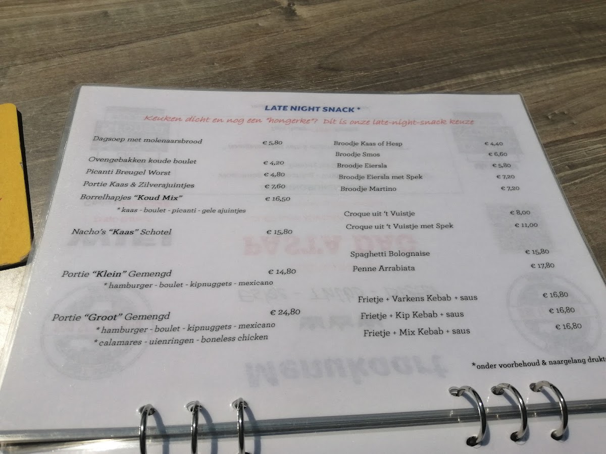 Menu De 3 Kronen-8