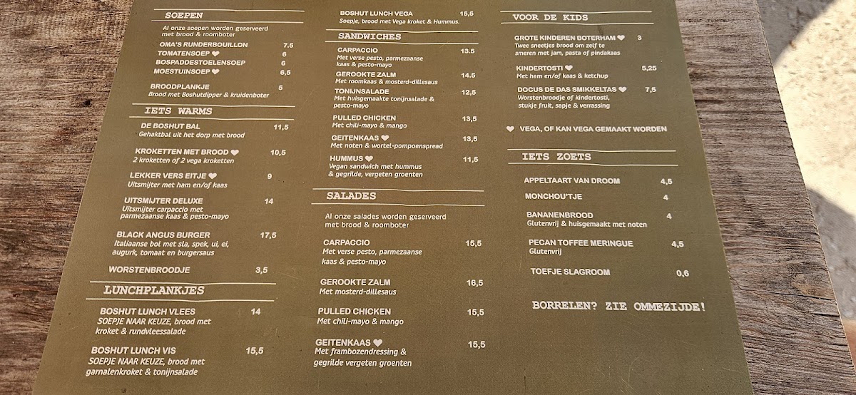 Menu De Boshut-1
