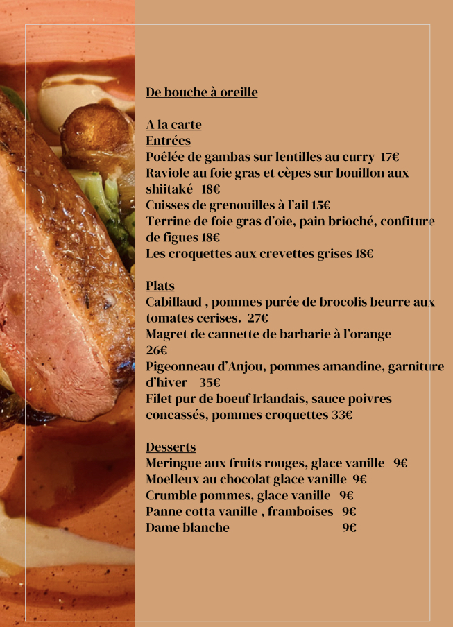 Menu De Bouche À Oreille-10
