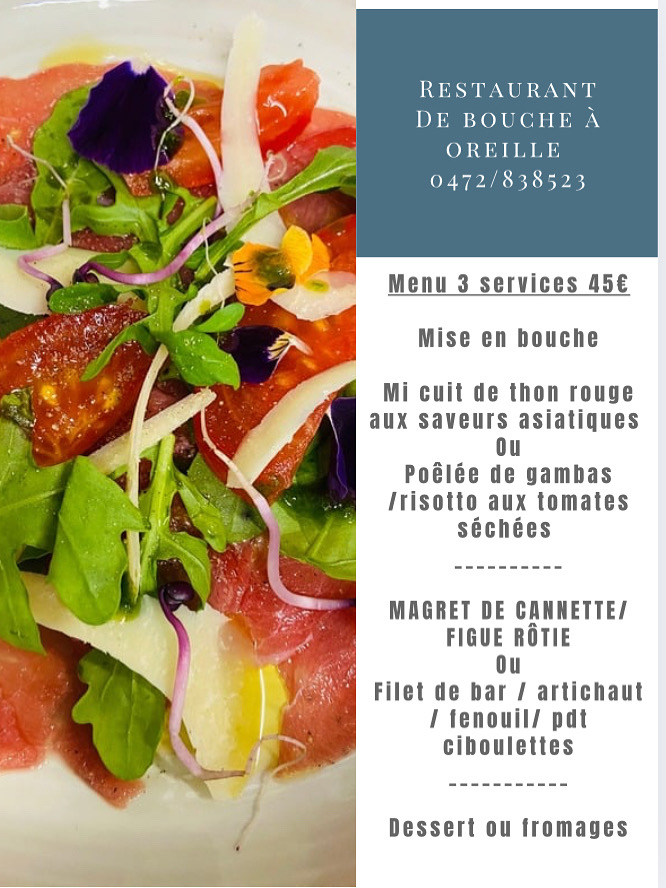 Menu De Bouche À Oreille-4