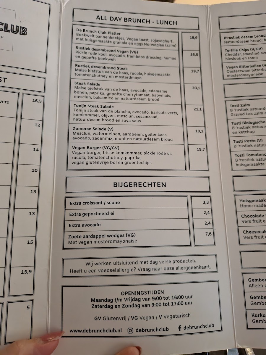Menu De Brunch Club-9