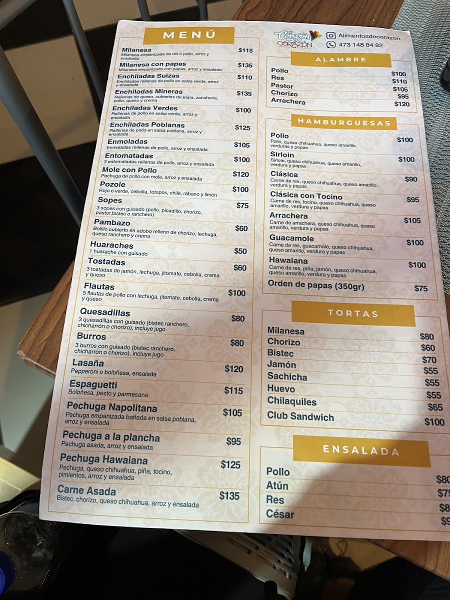 Menu De Corazón A Corazón-4