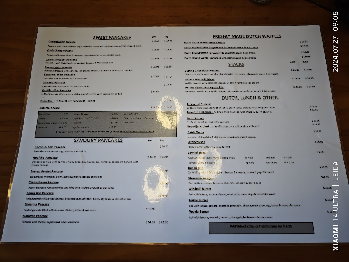 Menu De Dutch Cafe-7