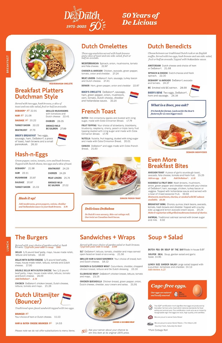 Menu De Dutch-3