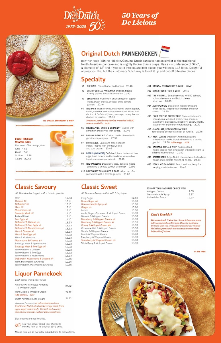 Menu De Dutch-4