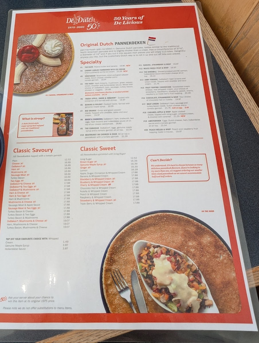 Menu De Dutch-6