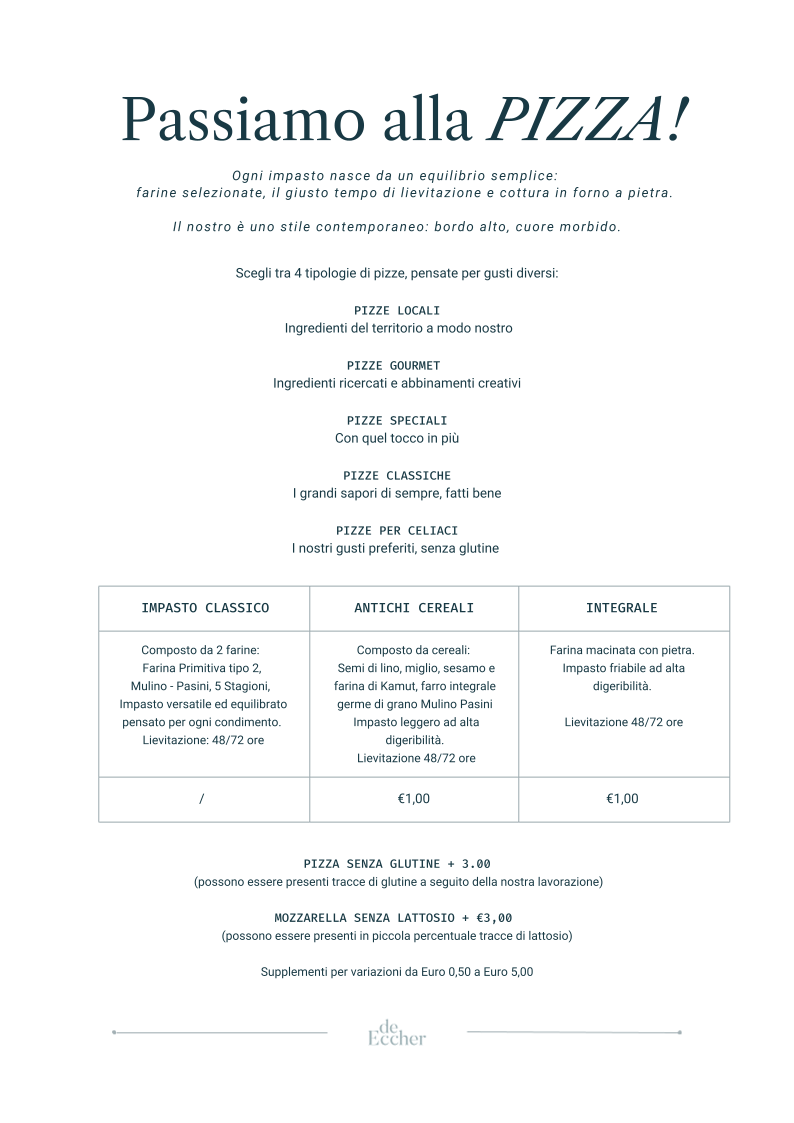 Menu De Eccher - Ristorante Pizzeria E Gastronomia-4