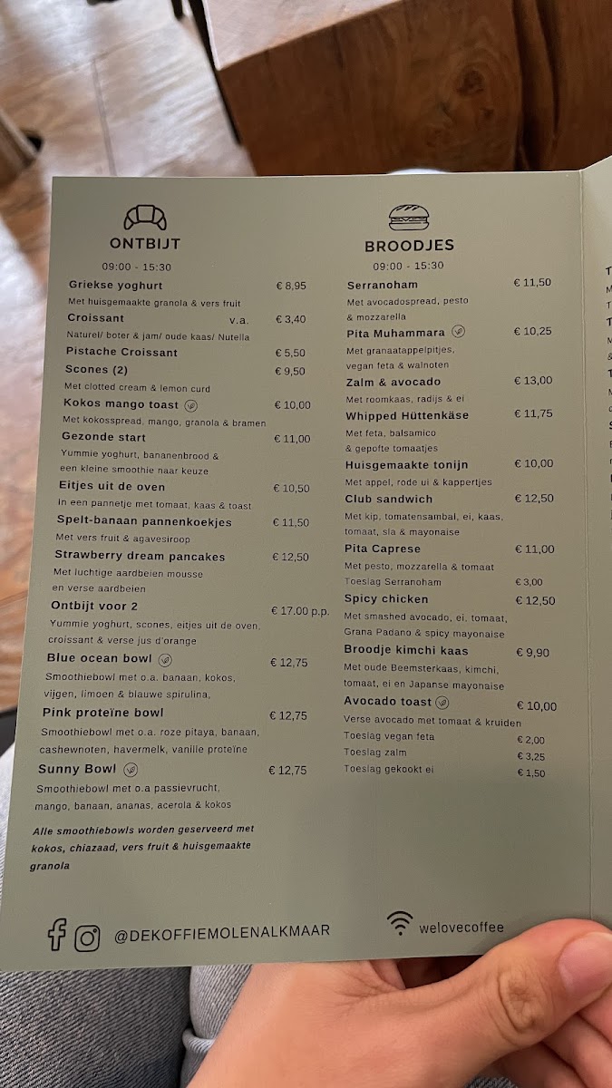Menu De Koffiemolen Alkmaar-6