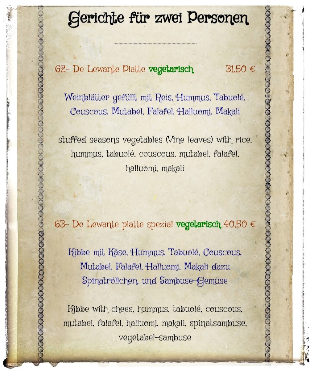Menu De Lewante-4