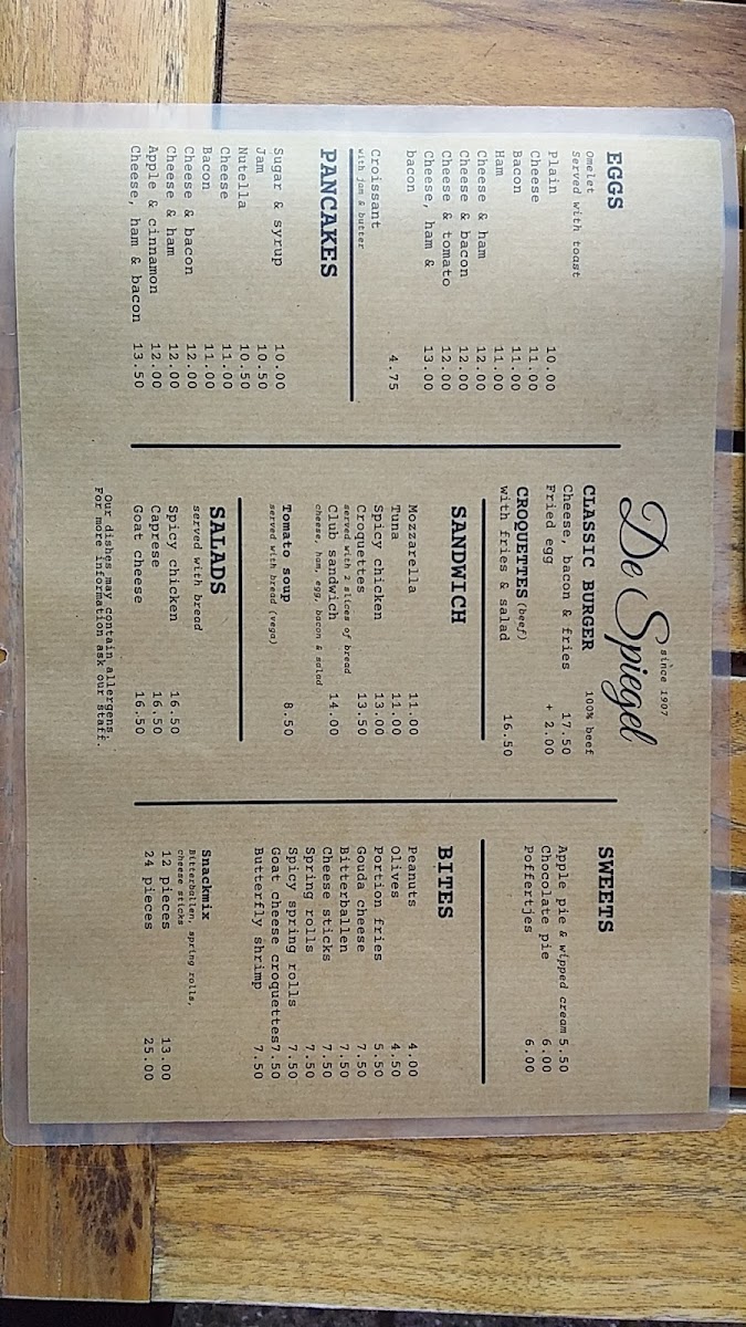 Menu De Spiegel-2