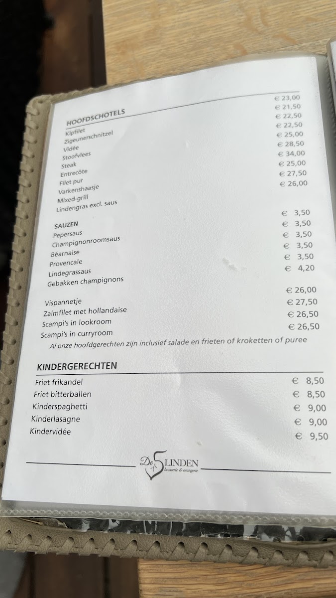 Menu De Vijf Linden-2