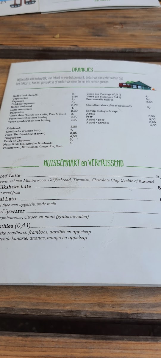 Menu De Vreemde Vogel Vlaardingen-2