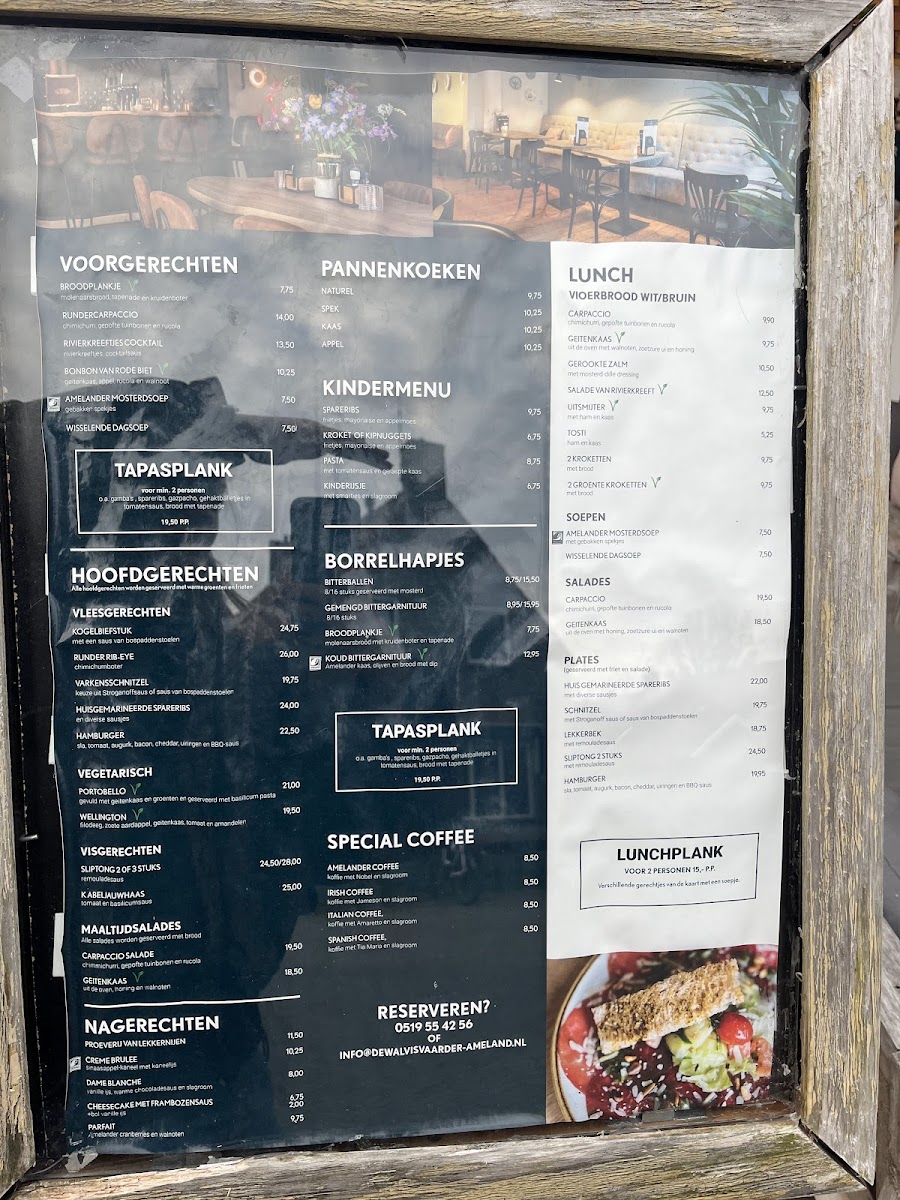 Menu De Walvisvaarder Van Ameland-2