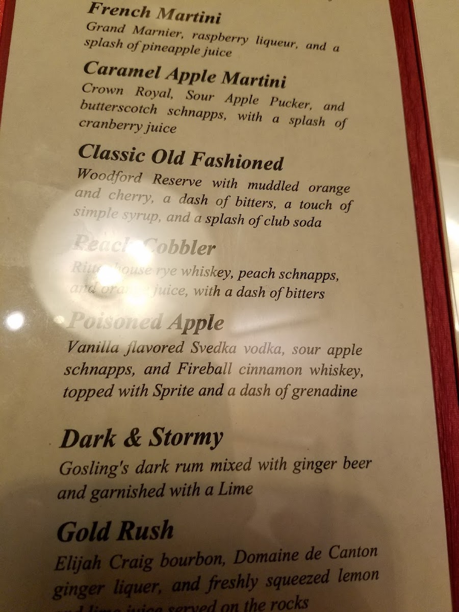 Menu Dead Presidents Pub & Restaurant-5