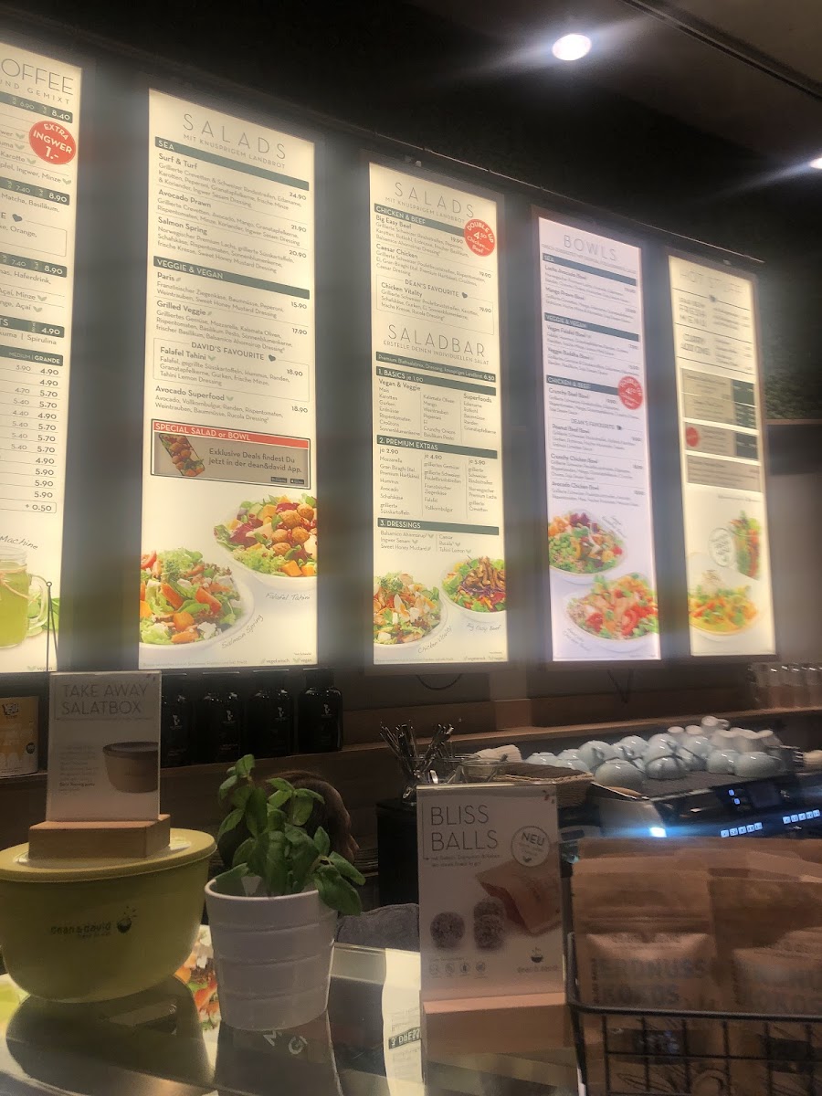 Menu Dean & David-1