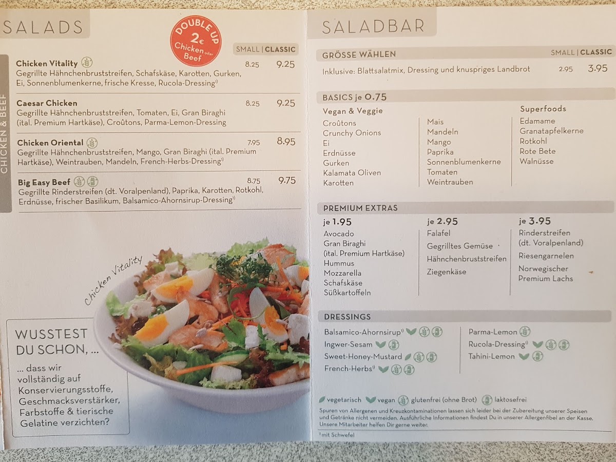 Menu Dean&david | Bowls, Salate, Curries & Snacks In Trier-4